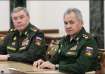 Russia's ex-Defence Minister Sergei Shoigu and Chief of the