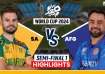 SA vs AFG, T20 World Cup 2024 semi-final highlights