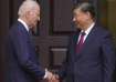 Chinese President Xi Jinping with his American counterpart Joe Biden 
