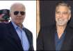 US President Joe Biden and Hollywood star George Clooney.