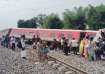 Dibrugarh Express derails in Uttar Pradesh.