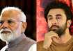Ranbir Kapoor explains why he is an admirer of PM Modi