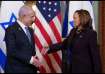 Kamala Harris and Netanyahu