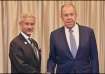 External Affairs Minister S Jaishankar with his Russian