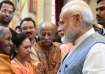 Kamala Pujari with PM Modi