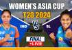 India vs Sri Lanka, Women's Asia Cup final live
