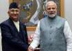 Nepal PM KP Sharma Oli and Indian PM Narendra Modi in New Delhi in 2018.