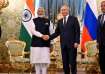 Russia's President Vladimir Putin meets with Prime Minister Narendra Modi in Moscow
