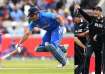 MS Dhoni was run out in the 49th over of the innings by