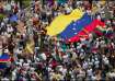 Anti-government protests in Venezuela.