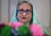 Bangladeshi Prime Minister Sheikh Hasina speaks during the annual Munich Security Conference, in Mu