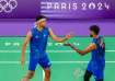 Satwiksairaj Rankireddy and Chirag Shetty at Paris Olympics 2024