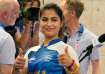 Manu Bhaker at Paris Olympics 2024