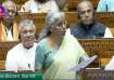 Nirmala Sitharaman on Finance Bill, Finance Bill 2024, Nirmala Sitharaman in rajya sabha, Finance Bi