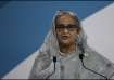 Bangladesh's deposed PM Sheikh Hasina.