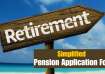 New simplified pension application form for retiring employees