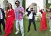 Shraddha, Rajkummar dance with Pawan Singh