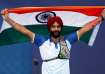 Harvinder Singh, who won a Gold in men's individual event,