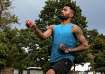 Hardik Pandya shared videos and pictures of him practising