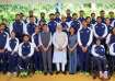 PM Narendra Modi interacted with athletes and their coaches