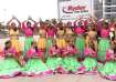 Indian community members were seen practising their dance routines as the geared up for the big show