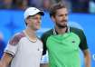 Jannik Sinner and Daniil Medvedev in US Open 2024