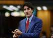 Canadian Prime Minister Justin Trudeau in the Parliament.