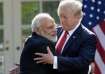 PM Modi with the-then US President Donald Trump