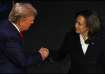 Donald Trump and Kamala Harris engaged in their first