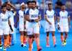 Indian men's hockey team.