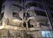 Israeli attack on Beirut damages building