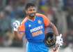 Sanju Samson smashed his maiden T20I century for India as