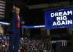 Donald Trump at a campaign rally in Detroit, Michigan