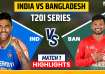 IND vs BAN, 1st T20I Live Score and Match Updates