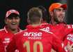 KXIP players Virender Sehwag and Glenn Maxwell