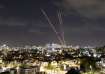 Israel's Iron Dome anti-missile system intercepts rockets