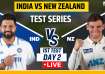 IND vs NZ 1st Test, Day 2 Live Score and Updates