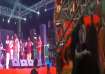 Pole falls on audience during Navratri Jagran