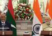 Maldives President Mohamed and PM Modi during a joint presser in New Delhi