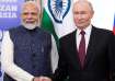 Russian President Vladimir Putin meets with Indian Prime Minister Narendra Modi in Kazan