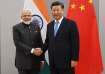 Prime Minister Narendra Modi with Chinese President Xi