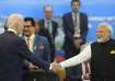 Prime Minister Narendra Modi with President Joe Biden at