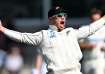 Glenn Phillips celebrates after taking an outstanding catch.