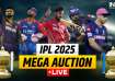 IPL 2025 Mega Auction.