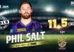 Phil Salt at the IPL mega auction 2025