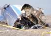 The wreckage of Azerbaijan Airlines Embraer 190 lays on the ground near the airport of Aktau, Kazakh