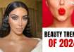 Bold lips to metallic look, beauty trends of 2024