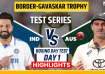 IND vs AUS 4th Test Day 1 highlights.