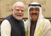 PM Modi met Amir of Kuwait on Sunday