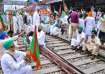 rail roko protest, farmers,